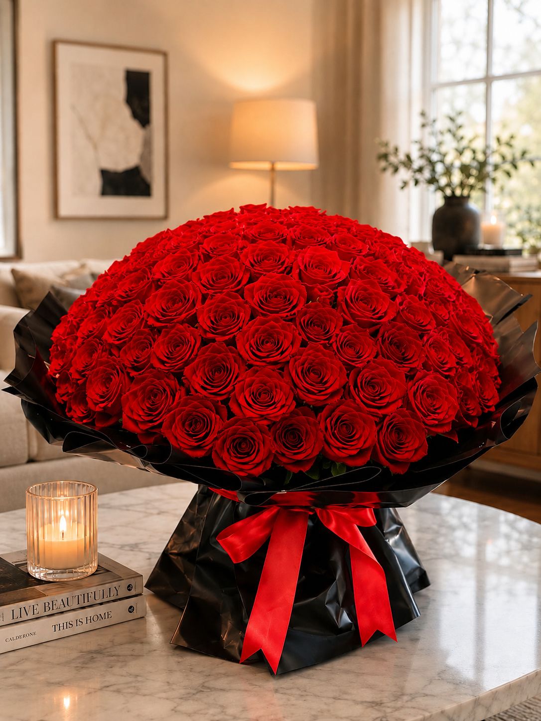 200 Premium Red Roses Bouquet – Ultimate Luxury Rose Arrangement