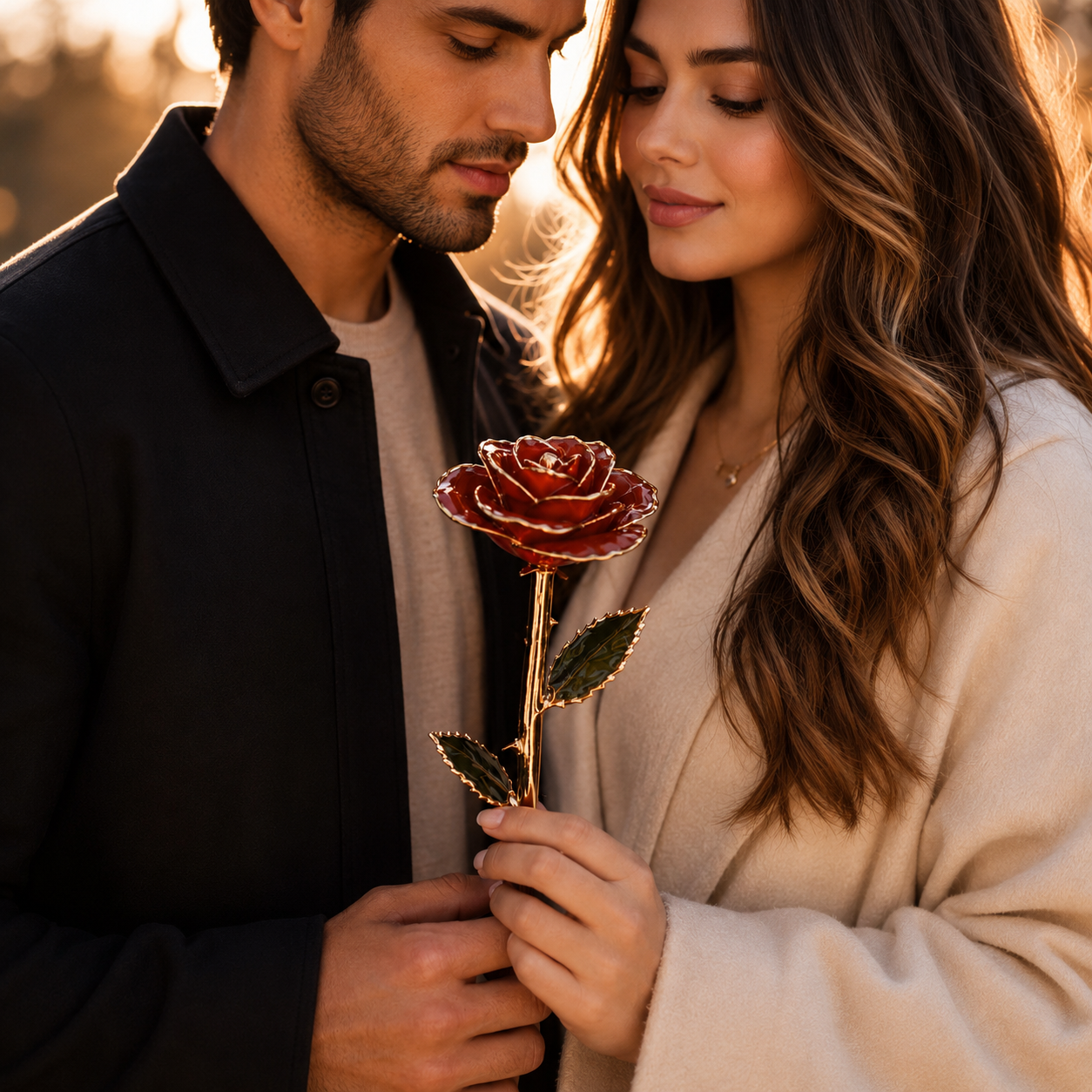 24K Gold Dipped Rose