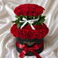 Tower of 100 Red Roses Signature Premium Box