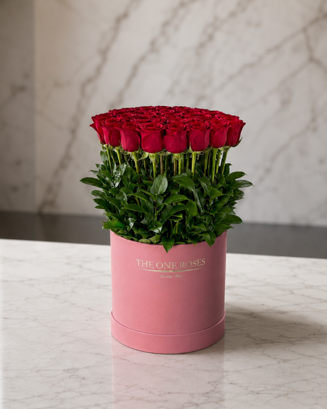 Tower of Roses Premium Suede Box