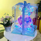 Glowing Illuminated Galaxy Bear