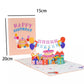 Happy Birthday 3D Pop Up Card