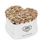 Metallic Gold Roses | White "Love" Logo Box