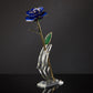 24K Gold Dipped Rose - Blue Velvet
