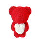 Standing Red Rose Bear White Heart