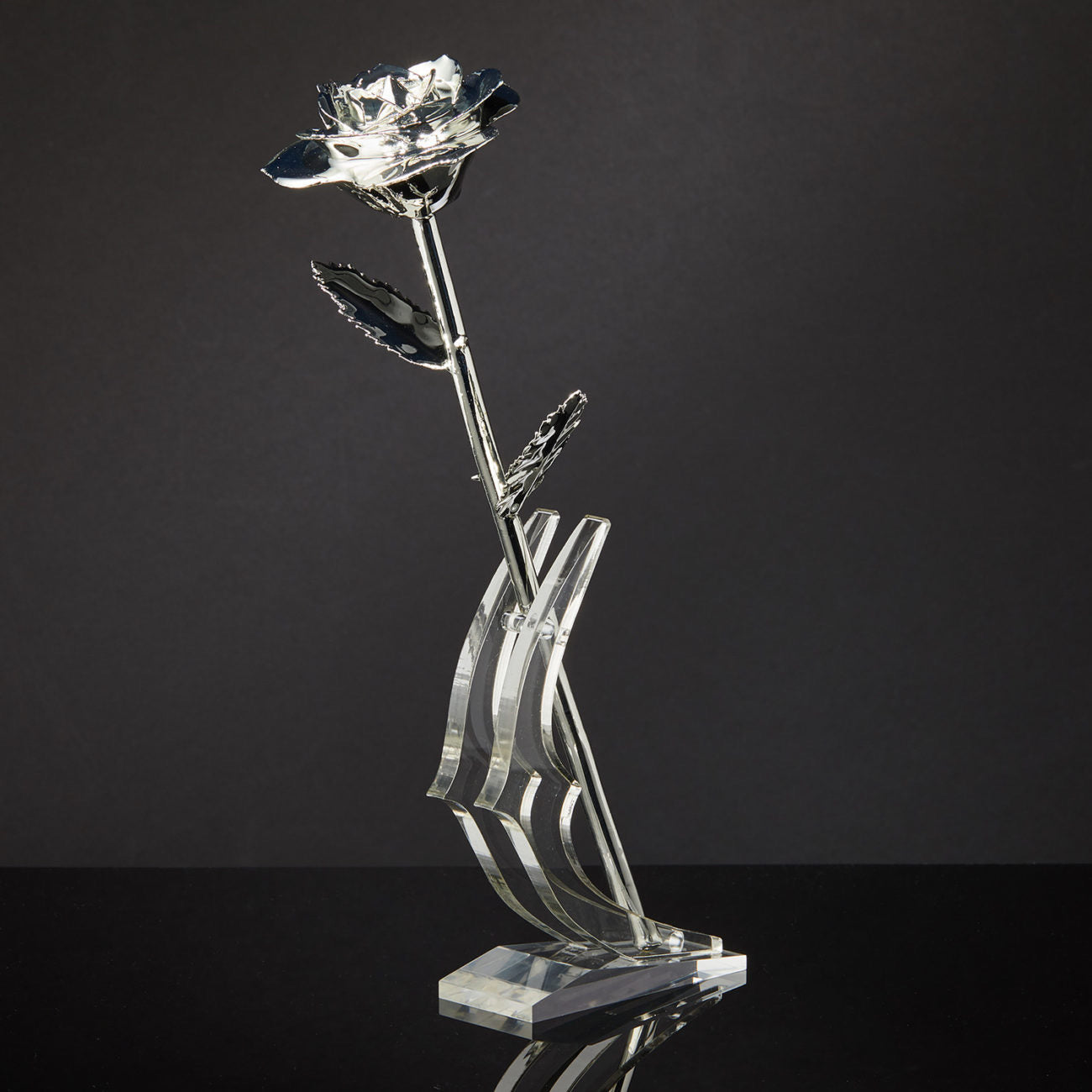24k Gold Dipped Rose - Ice Castle
